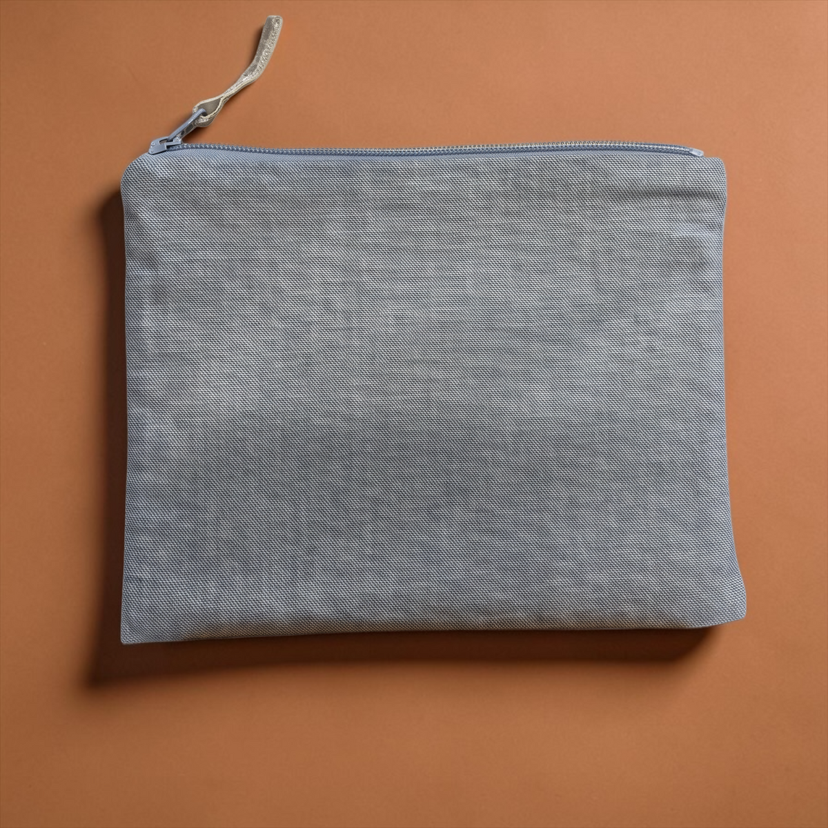 Small Linen Zip Pouch