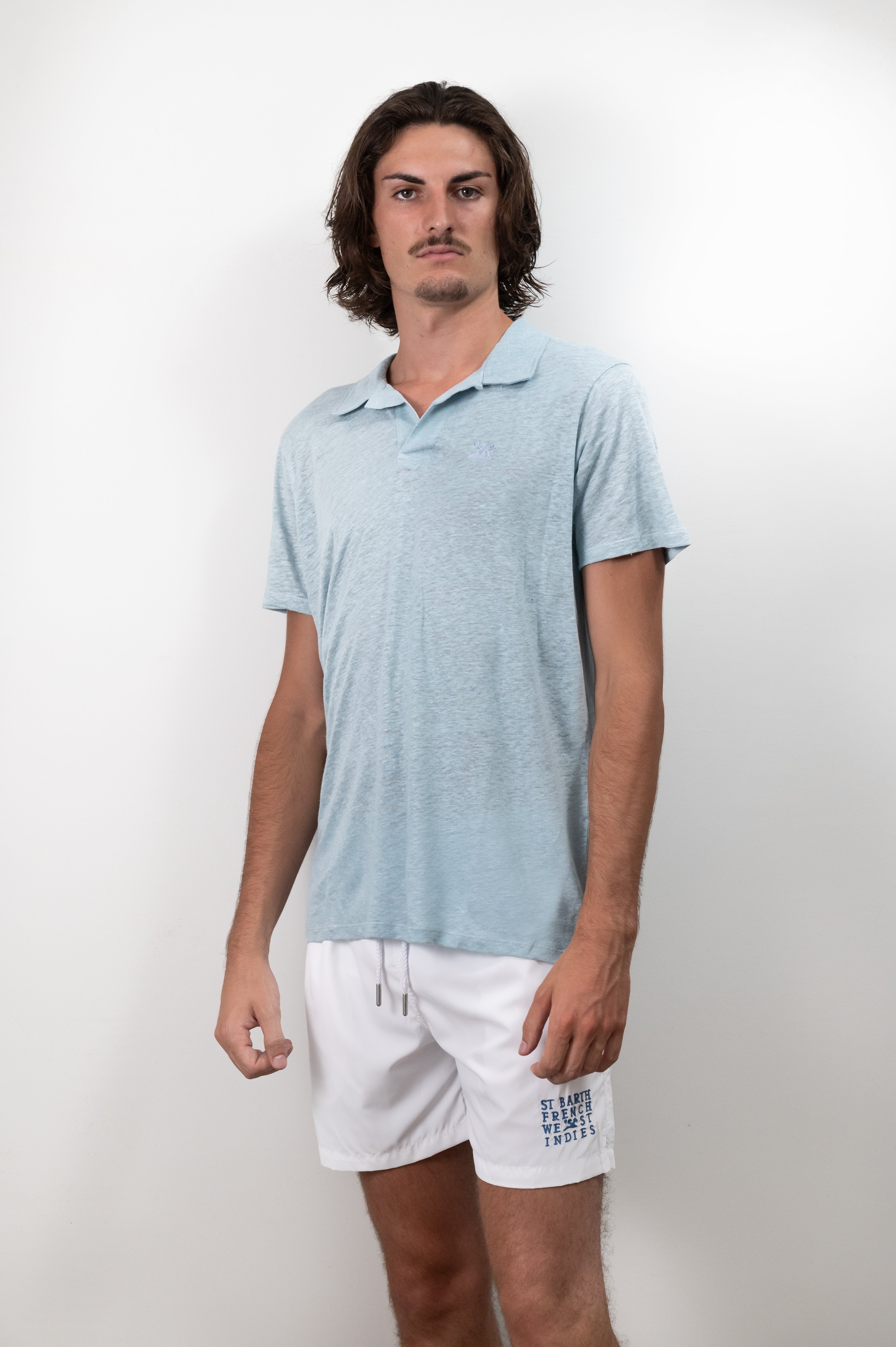 LINEN POLO