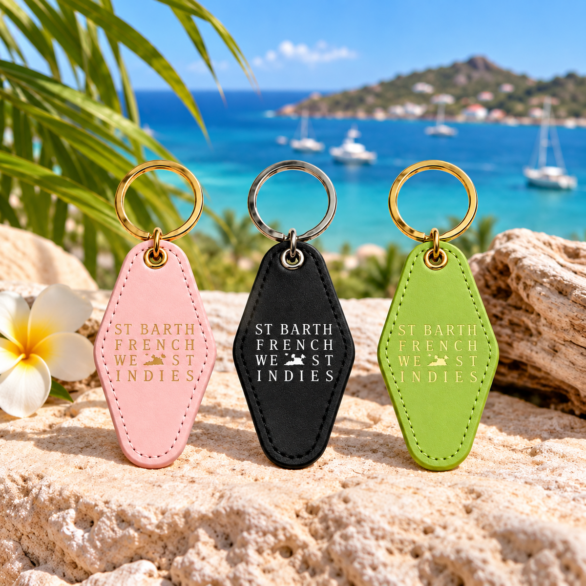 LEATHER KEYRING