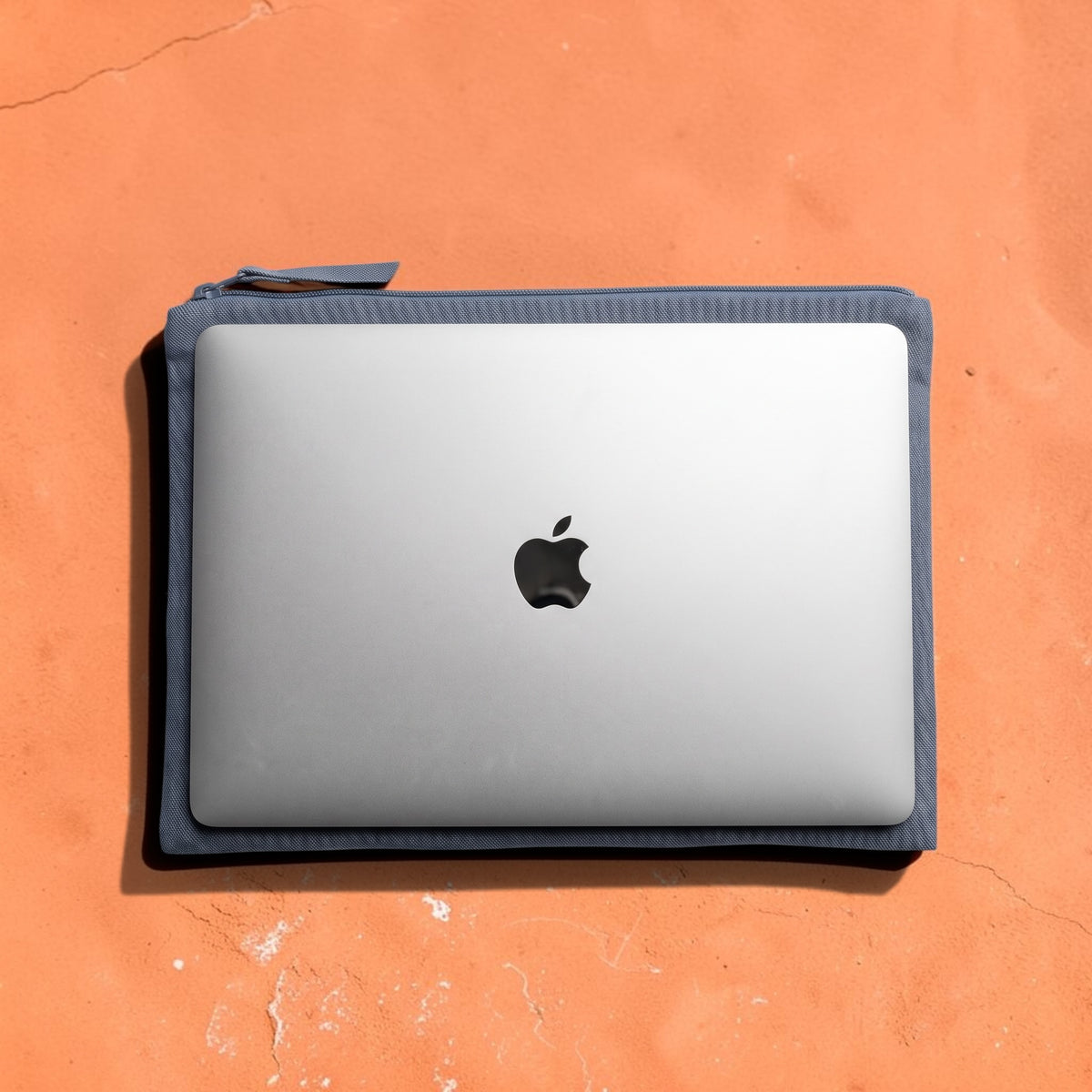 Large Linen Zip Pouch