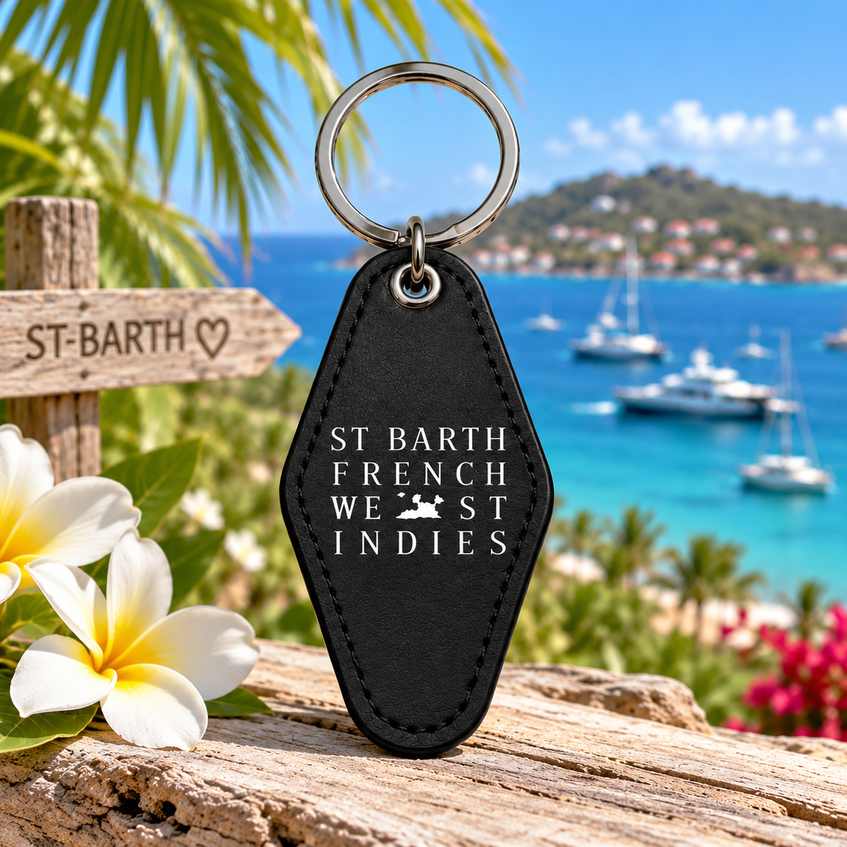 LEATHER KEYRING
