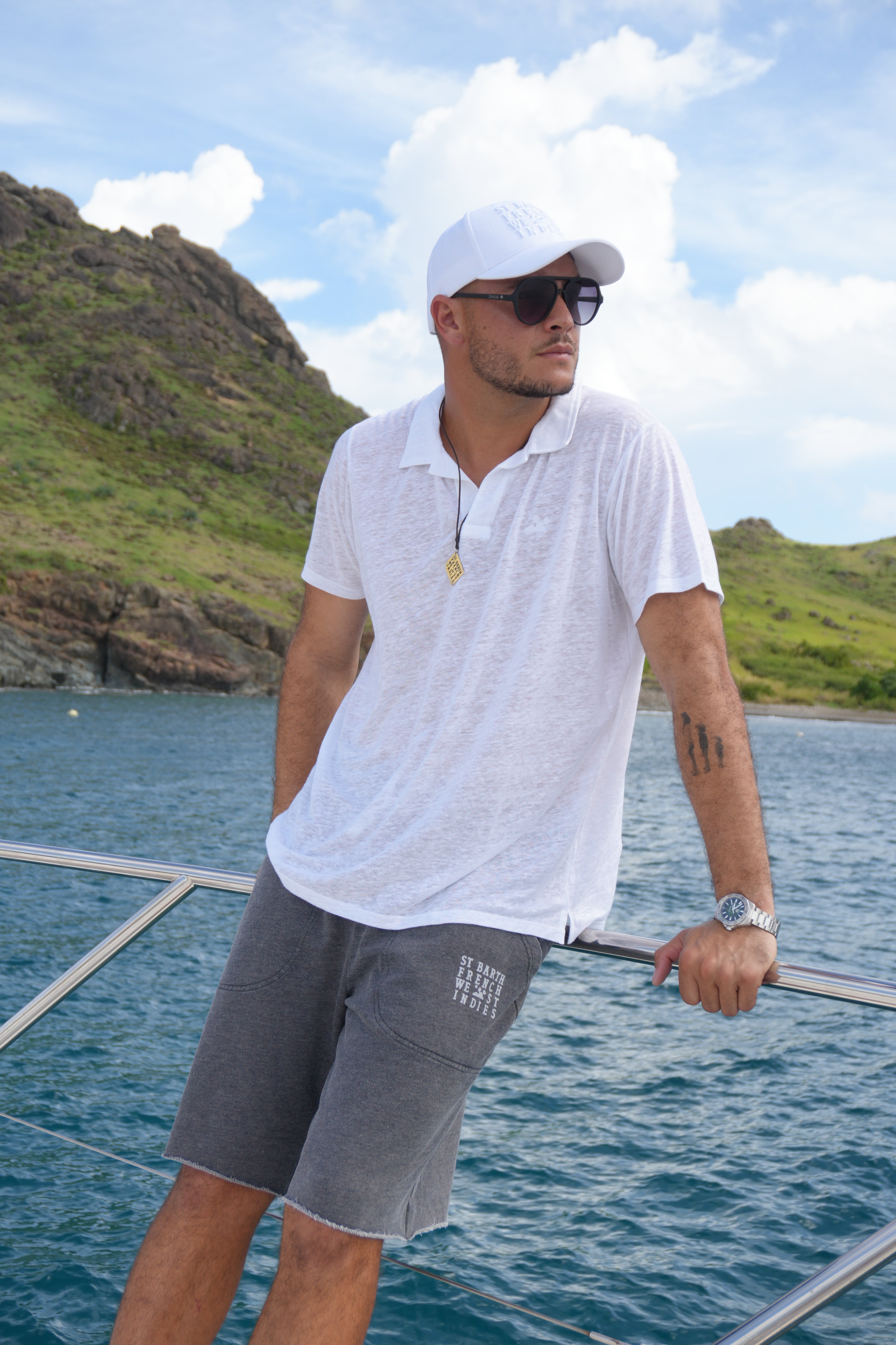 LINEN POLO