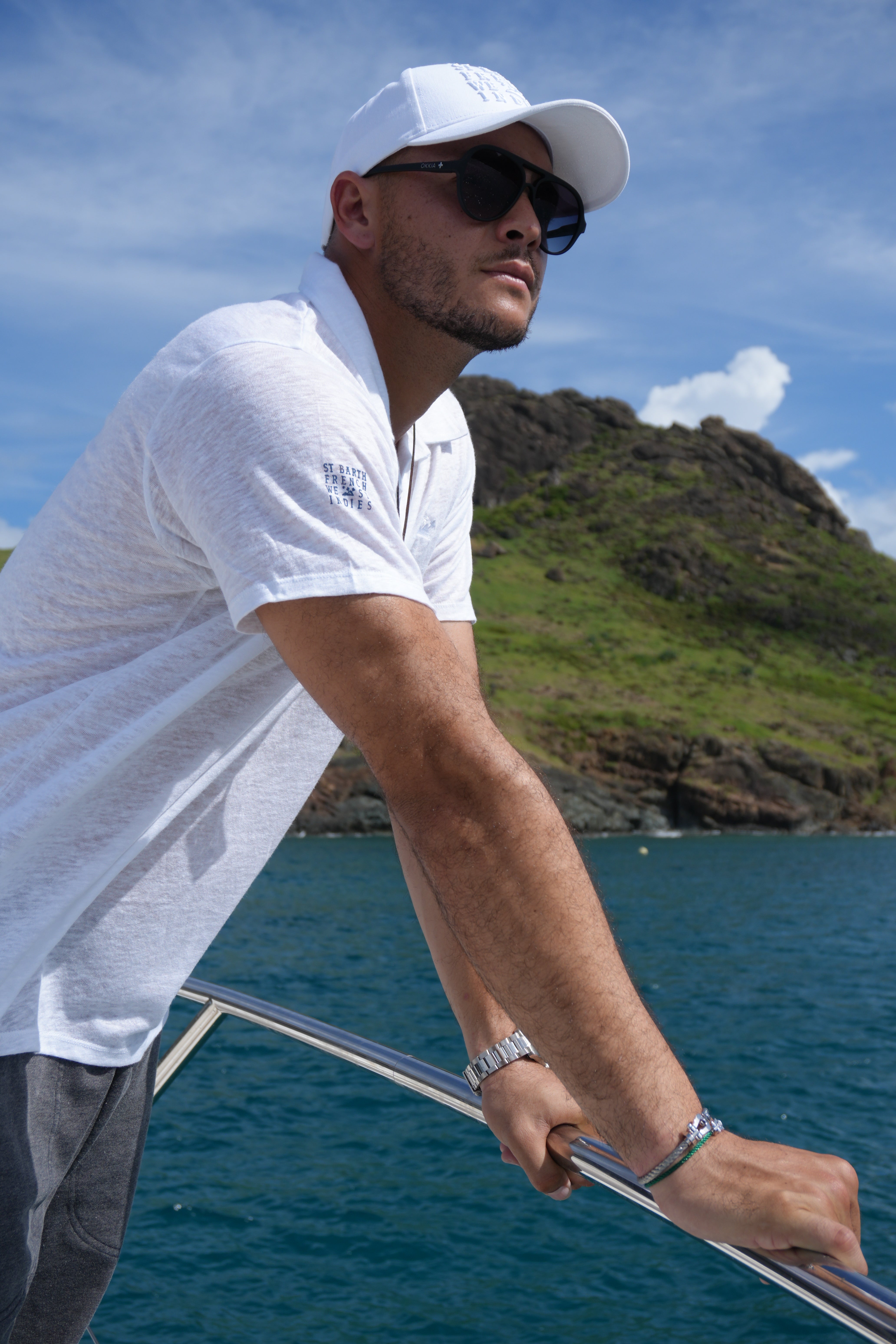 LINEN POLO