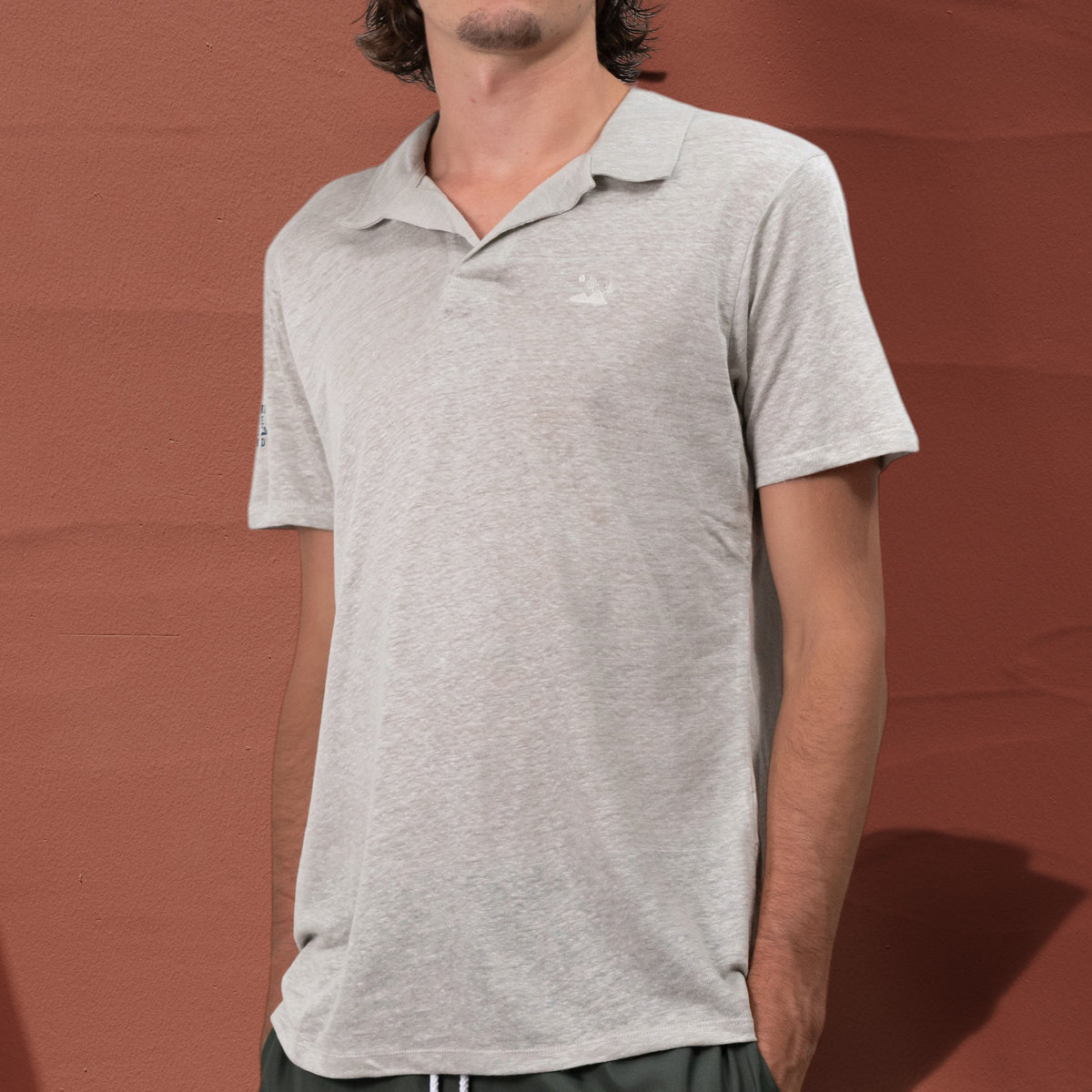 ST BARTH FRENCH WEST INDIES ST BARTHS ST BARTS LUXURY COMFORT LINEN POLO