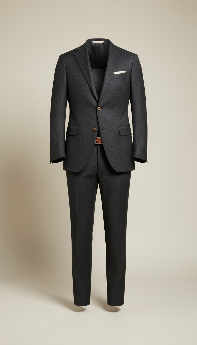 Italian Wool Two-Piece Suit